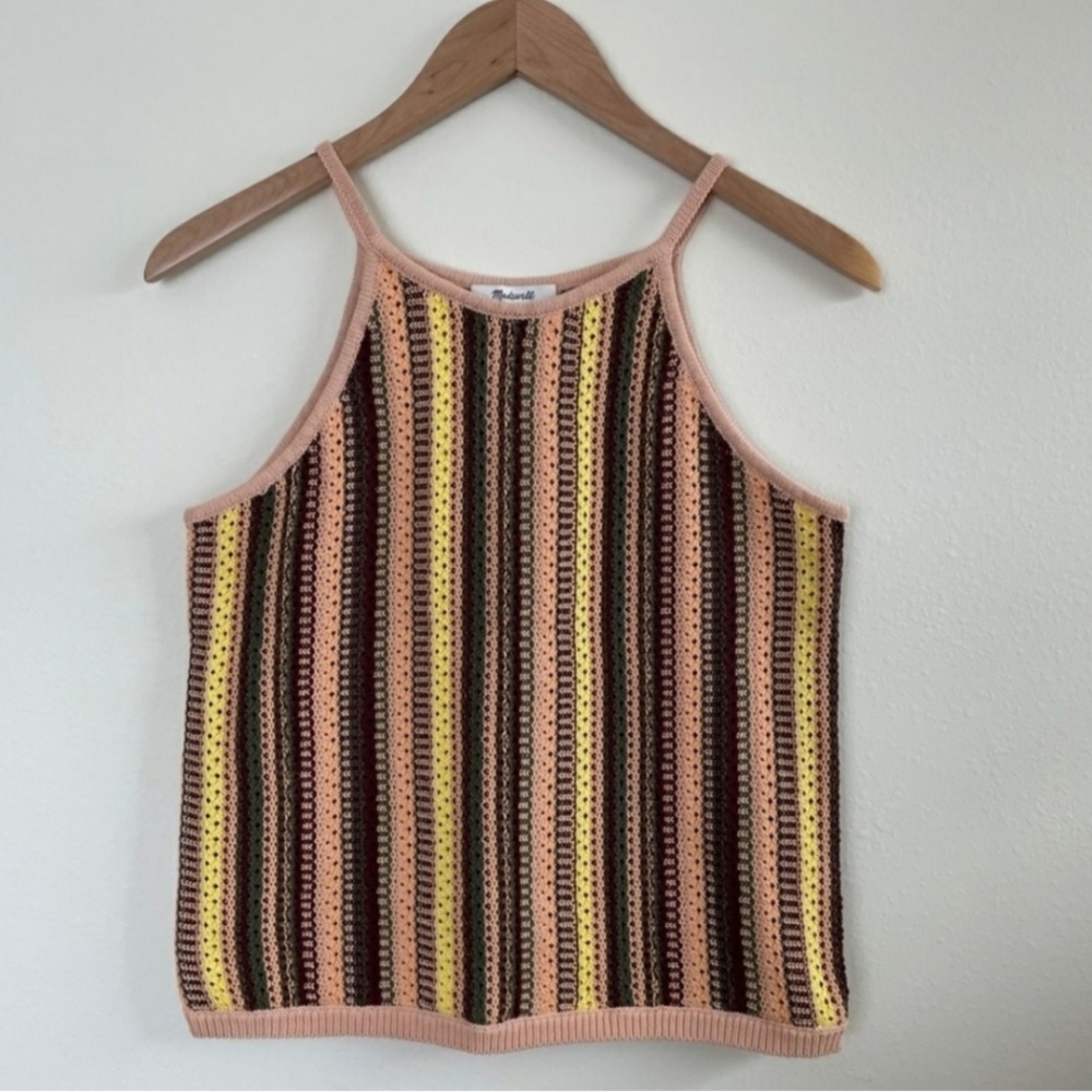 Madewell XL Crochet Janson Sweater Tank